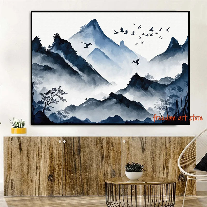 Chinese Landscape & Nature Wall Art Print