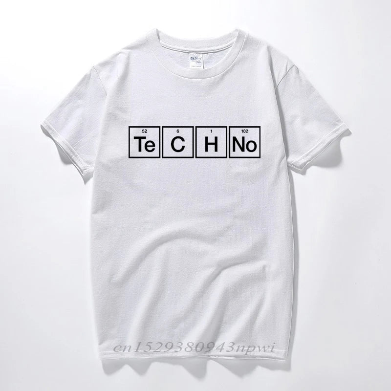 “Techno” Periodic Table of Elements T-shirt