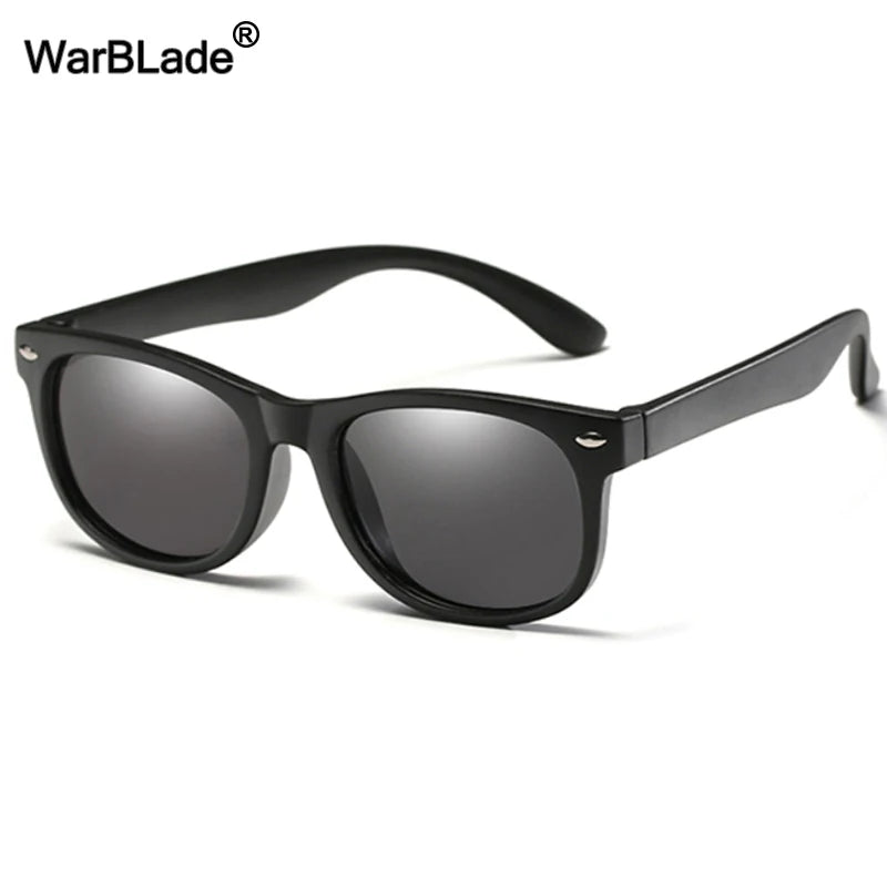 WarBlade Polarized Kids Sunglasses Silicone Flexible Safety Sun Glasses