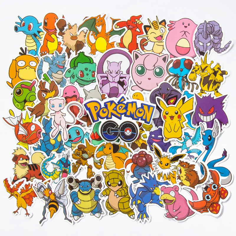 Pokémon Stickers - 50/100 pcs