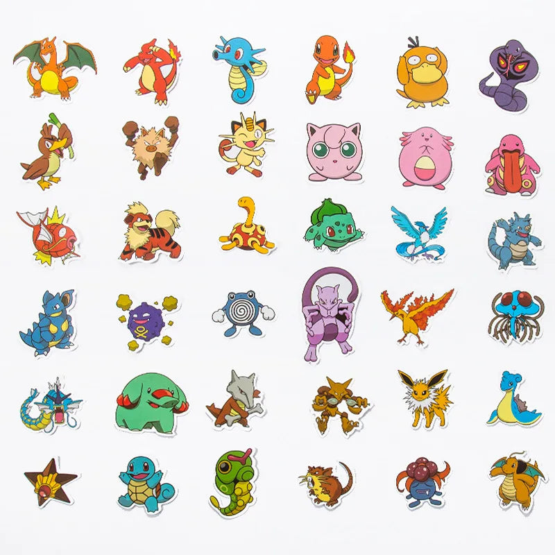 Pokémon Stickers - 50/100 pcs