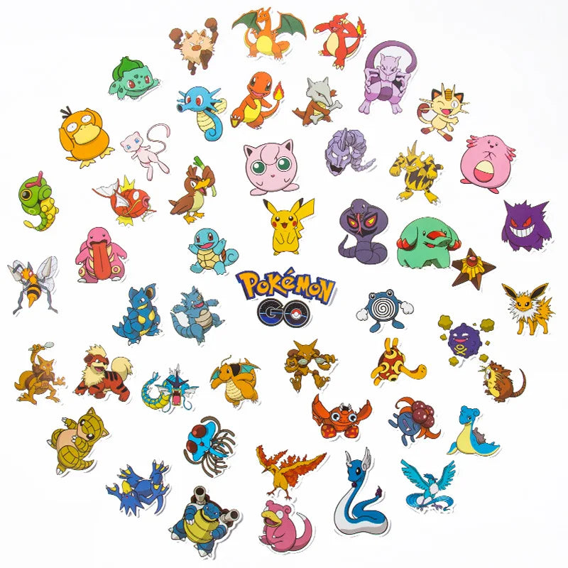 Pokémon Stickers - 50/100 pcs