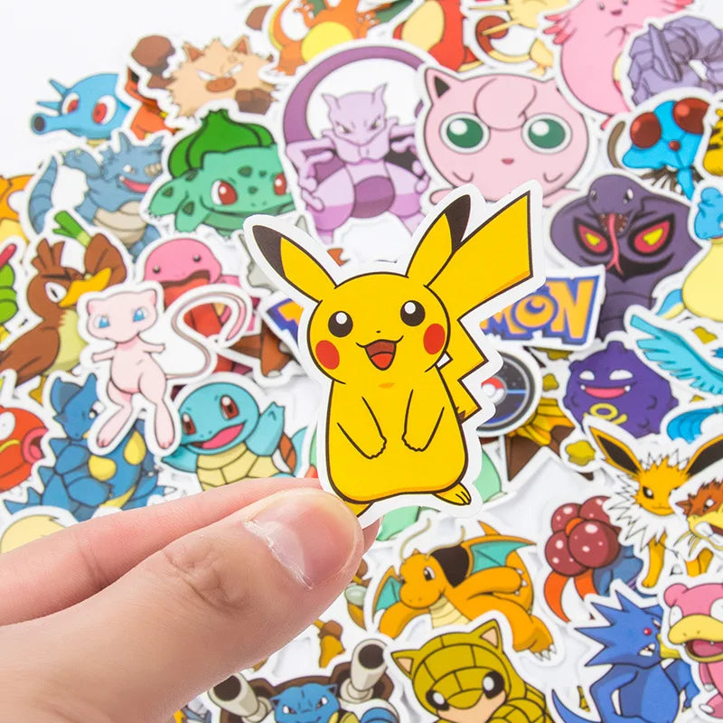 Pokémon Stickers - 50/100 pcs