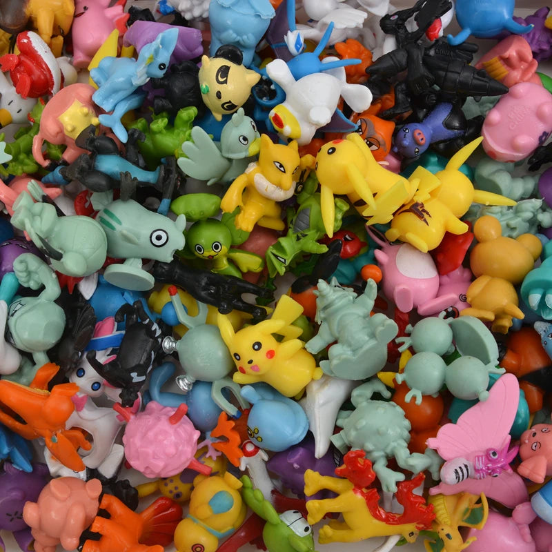 Pokemon - small character figurines (144, 96, and 48 count)