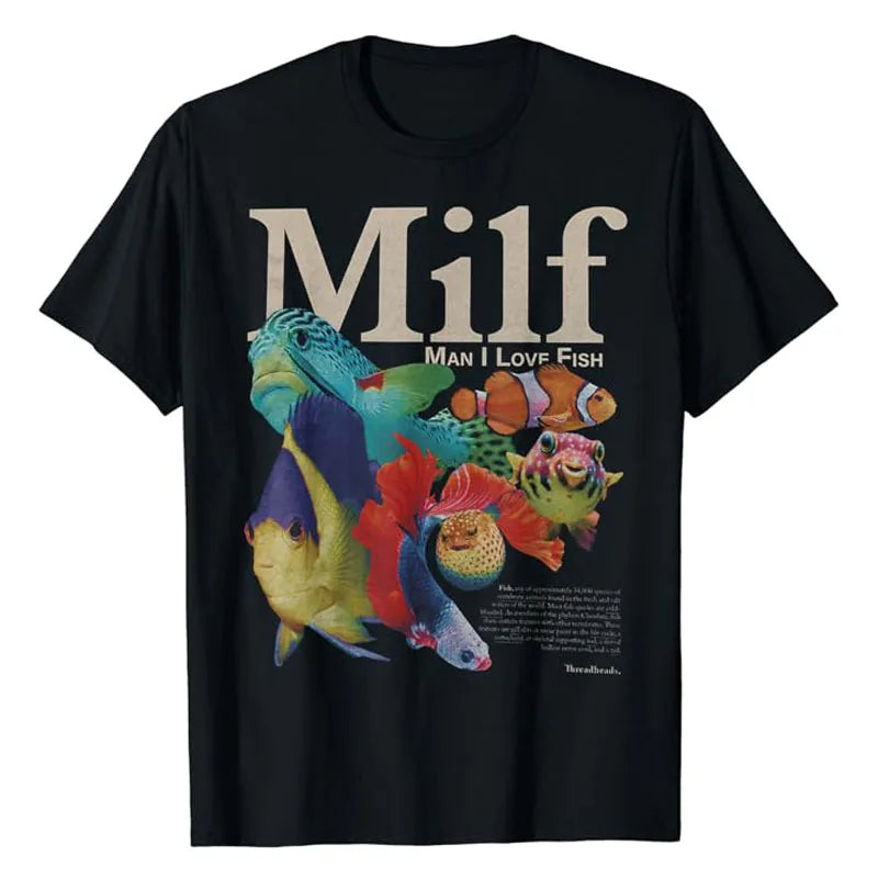 MILF “Man I Love Fish” T-Shirt